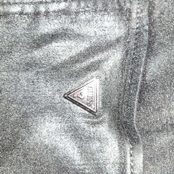 NWT Guess Sexy Curve Metallic Jeans - Picture 7 of 10